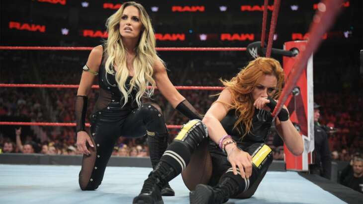 becky lynch e trish stratus