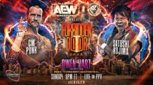 aew njpw forbidden door cm punk satoshi kojima