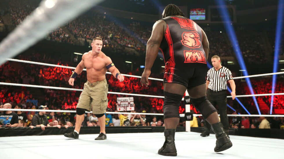 john cena vs mark henry