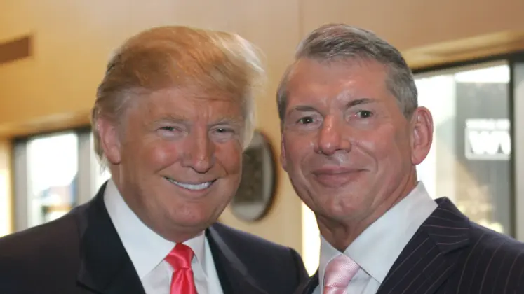 vince mcmahon e donald trump