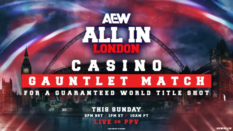 aew all in casino gauntlet match