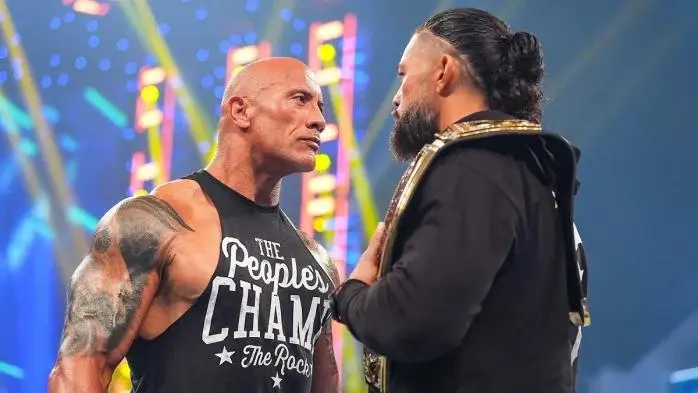 the rock e roman reigns