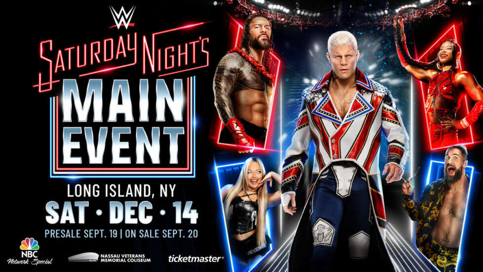 WWE anuncia retorno do Saturday Nights Main Event para dezembro