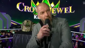 Triple H WWE Crown Jewel 1