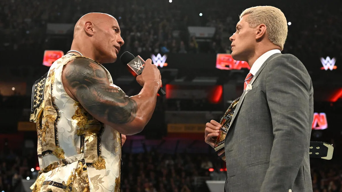 WWE indica que The Rock não enfrentará Cody Rhodes na WrestleMania 41