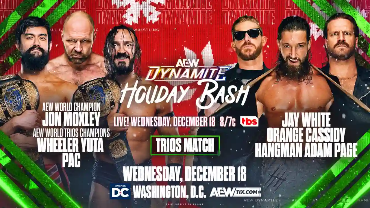 AEW Dynamite “Holiday Bash” (18/12/2024) – Cobertura e resultados!