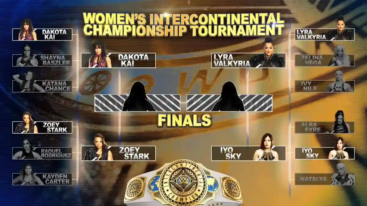 Definida a final pelo torneio do WWE Women’s Intercontinental Championship