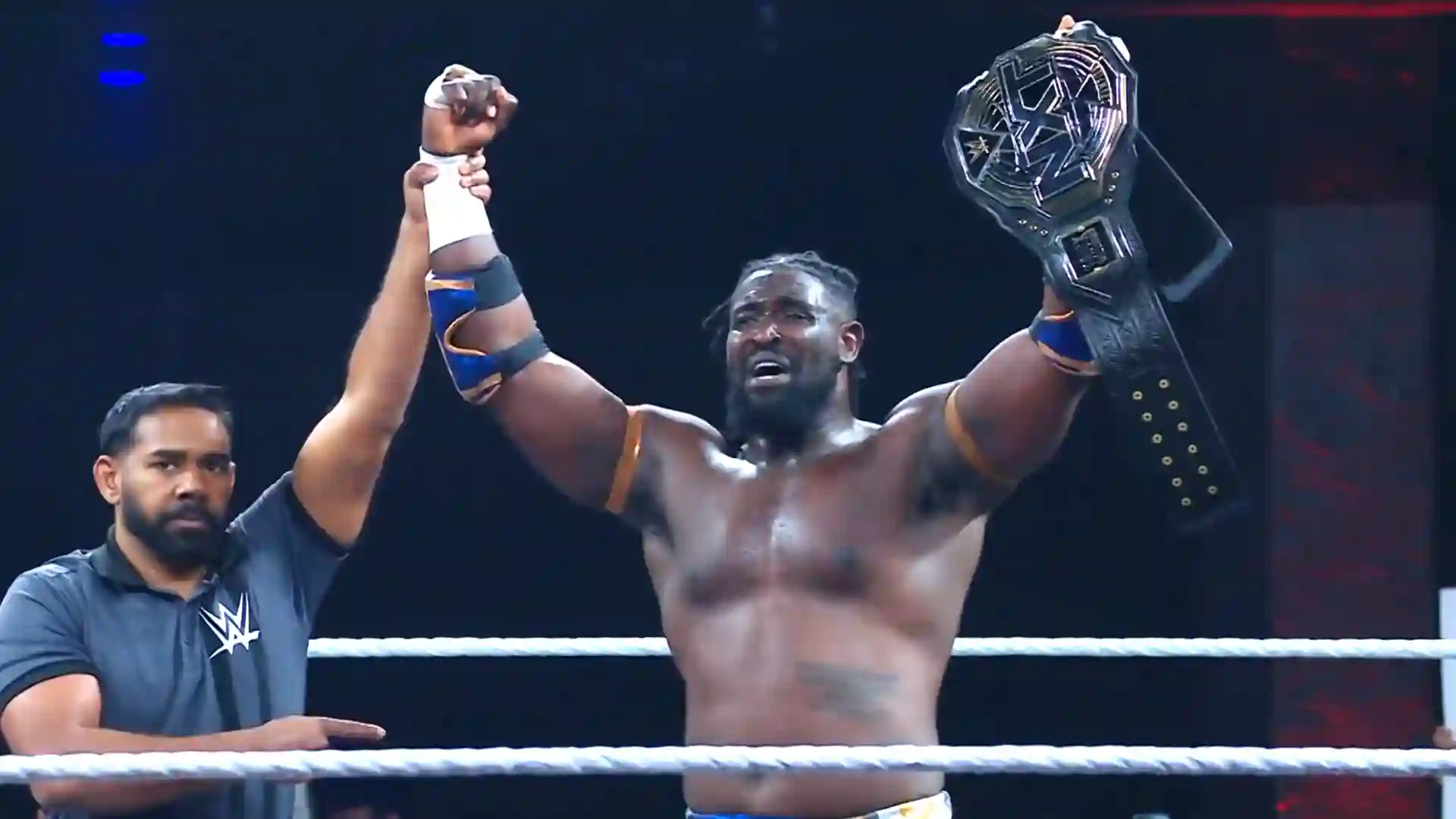 Oba Femi conquista o NXT Championship