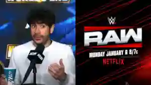 Tony Khan foi visto no primeiro WWE Raw na Netflix?