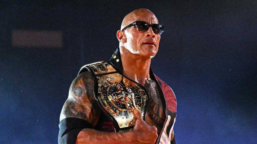 The Rock shares special moment with new WWE Champion