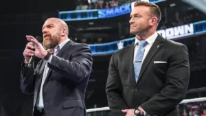 Triple H could assign 7-foot enforcer to protect Nick Aldis from Kevin Owens