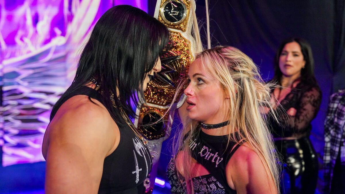 Rhea Ripley pushes upcoming title match; major WWE star reacts