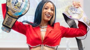 AEW star Mercedes Moné (fka Sasha Banks) shows off a new look at Wrestle Dynasty 