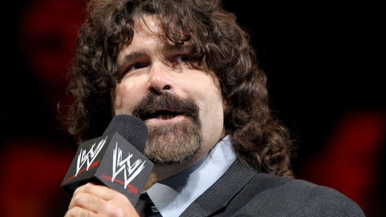 Mick Foley reacts after WWE crowns a new champion