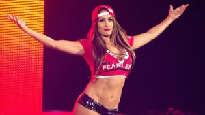 [VIDEO] Nikki Bella arrives for the Netflix premiere of WWE RAW