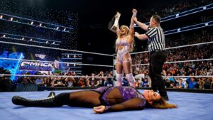 Tiffany Stratton breaks silence after shockingly winning the WWE Women’s Title on SmackDown