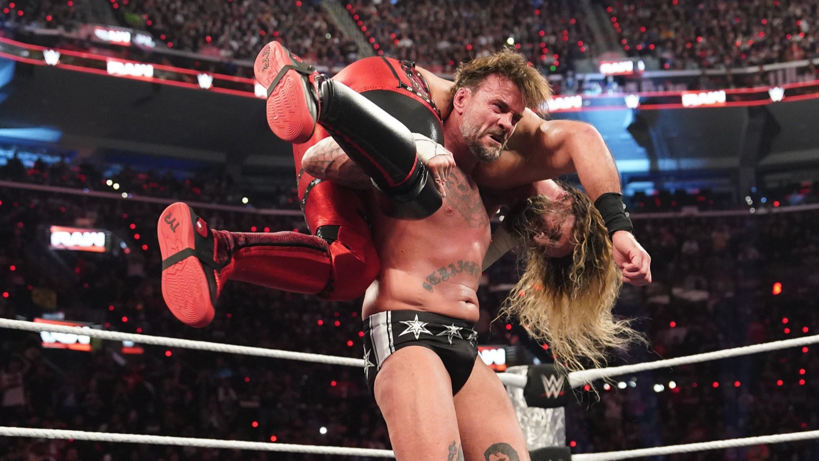 What happened between CM Punk and Seth Rollins after first WWE RAW on Netflix?