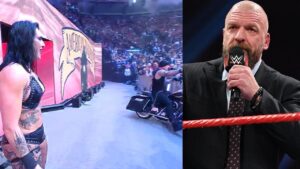 Triple H sends a message after The Undertaker interrupts Rhea Ripley on RAW on Netflix