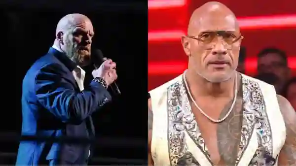 WATCH: Triple H uncomfortable after backstage encounter with The Rock